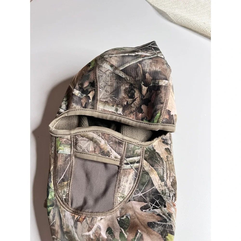 Cabelas Mens TrueTimber Kanati Camo Fleece‎ Lined Hunting Balaclava Face Mask